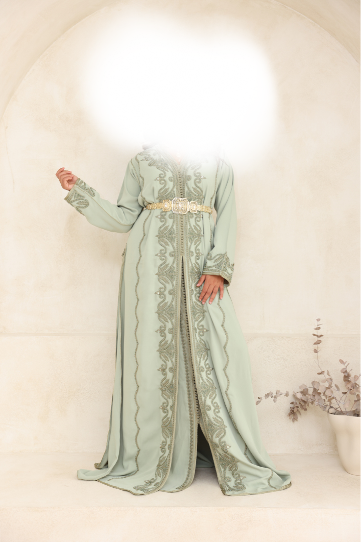 Mint green takchita