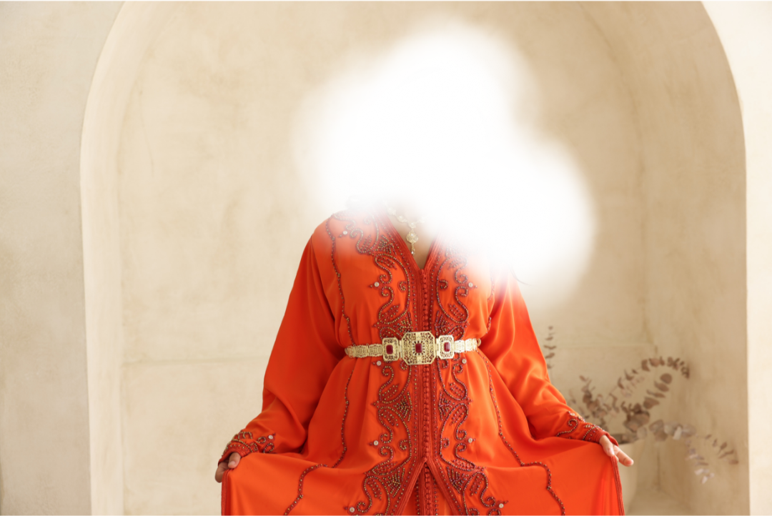 Burnt orange takchita